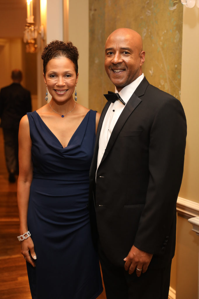 Rice University president Reginald DesRoches and wife Paula at 'An Evening in Rice's Honour.' (Photo by Priscilla Dickson)