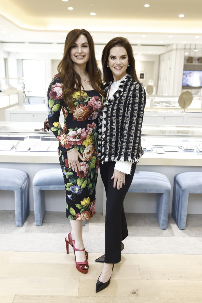 Brigitte Kalai, Ann Ayre at the Una Notte in Italia luncheon held at Zadok Master Jewelers. (Photo by Quy Tran)