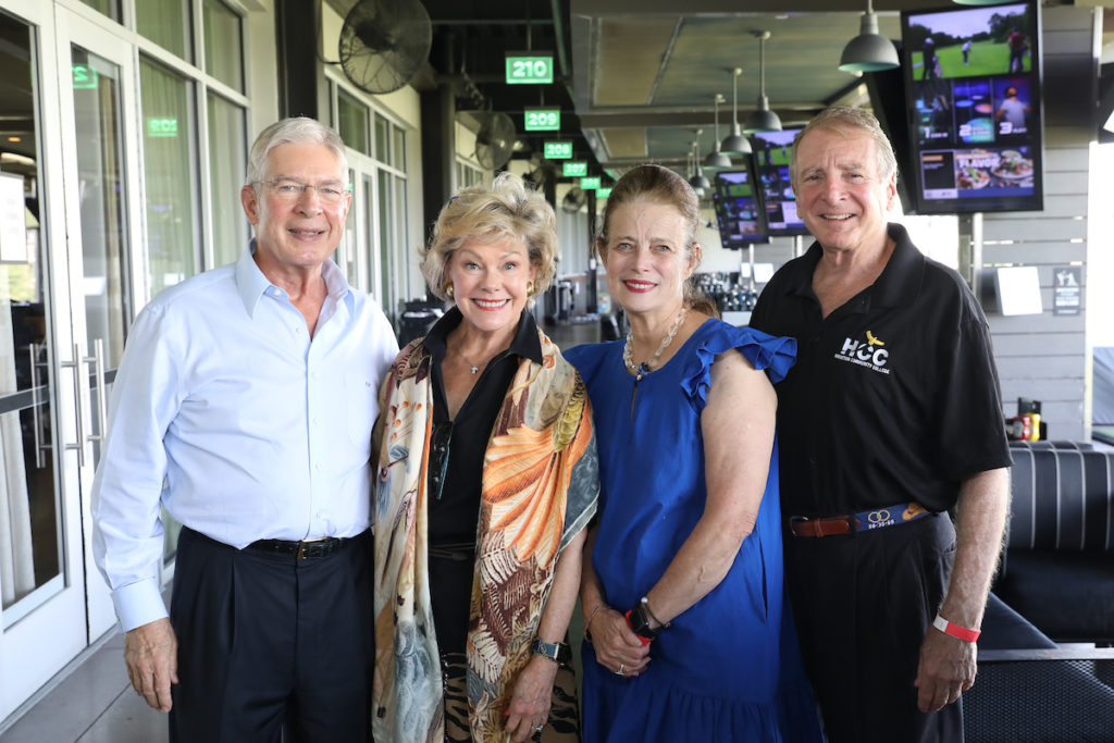 Ralph & Jenny Hull, Dr. Peggy & Ashley Smith at Top Golf for the Foundation for Teen Health fundraiser.