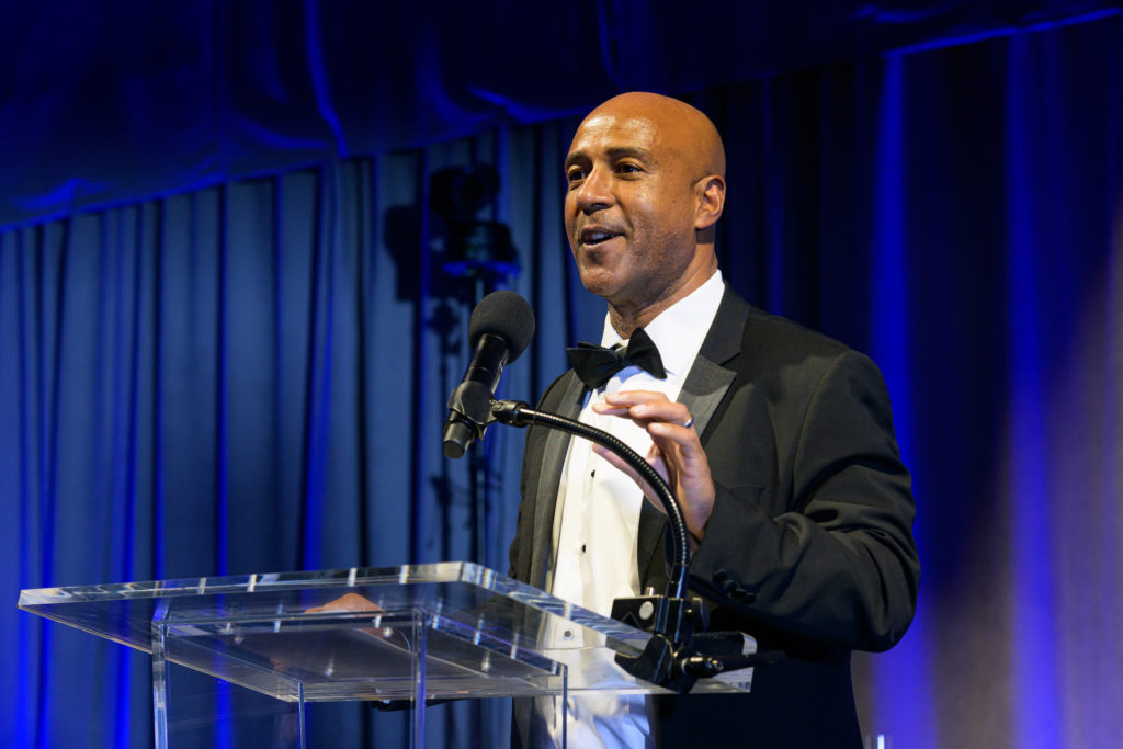 Rice University's eighth president Reginald DesRoches at 'The Investiture Gala' on the Rice University campus.