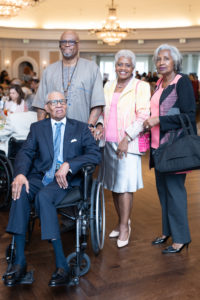 Rev William A Lawson, Mary Williams, Vandetta Levingston, Thomas Carter (Photo by Daniel Ortiz)