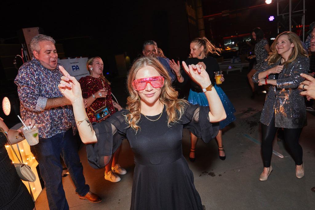 Rob Swift, Grace Cook, Arturo De Los Santos, Kristi Swift, Sara-Michelle Stearns, (Front) Sarah Bishop