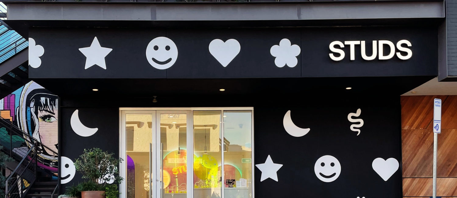 The 1,113-square-foot Studs store is located at 2567 Amherst in Houston's Rice Village.