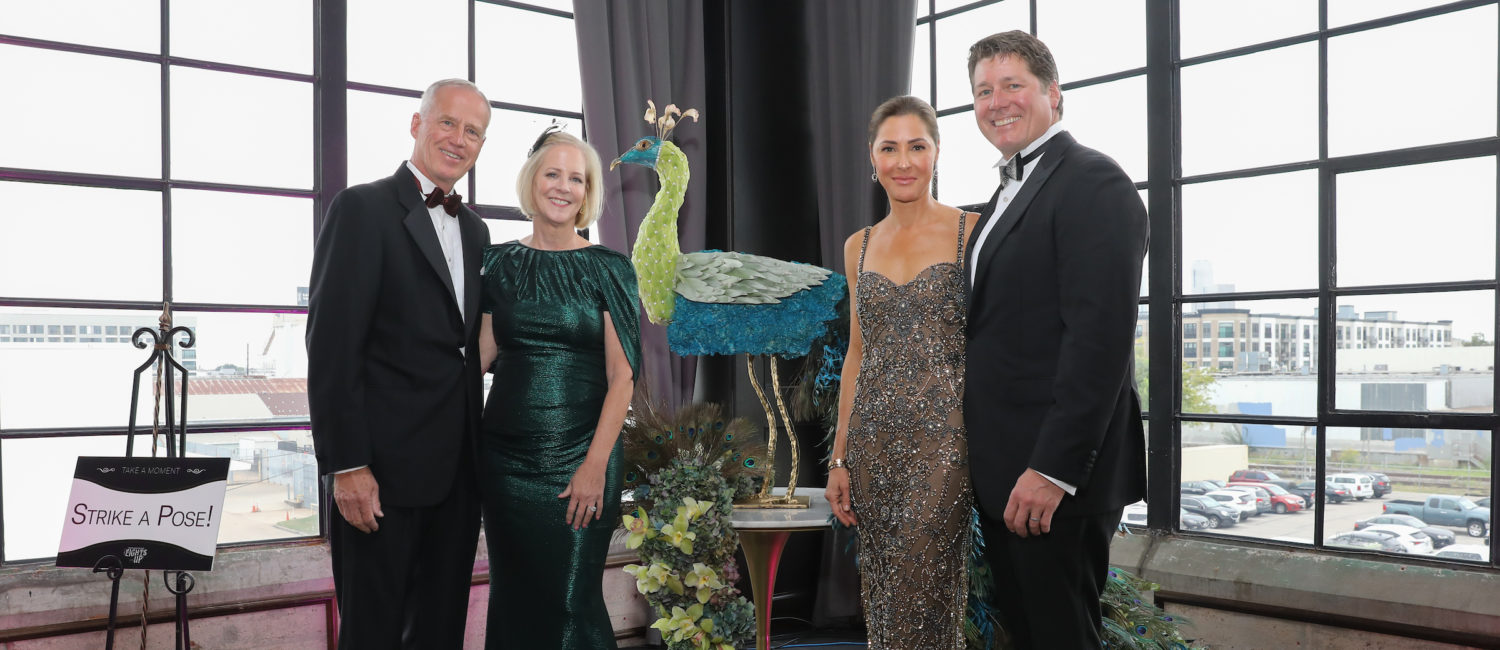 TUTS 'Lights Up' gala chairs Sig & Patricia Cornelius and Dolores Cavatore & John Tobola at The Astorian (Photo by Priscilla Dickson)