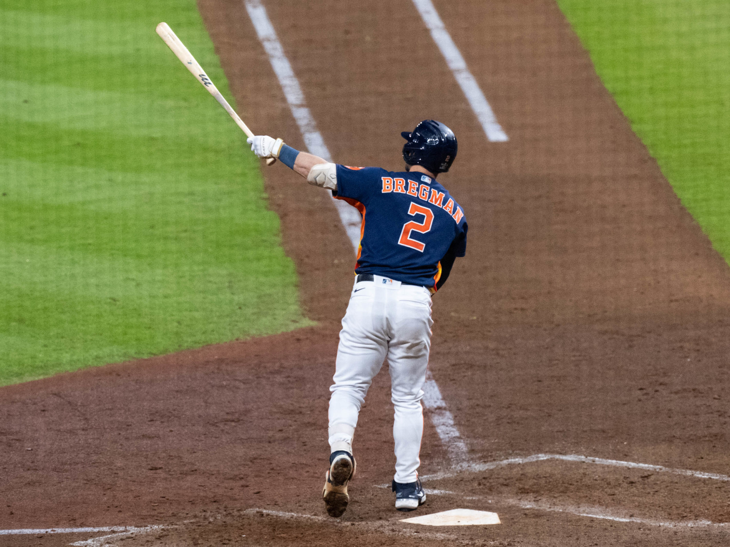 Awesome Artifacts Houston Astros Framber Valdez Justin Verlander, Alex Bregman, Yordan Alvarez, Jose Altuve, 2022 World Champs Game Model Jersey Signed by Awesome