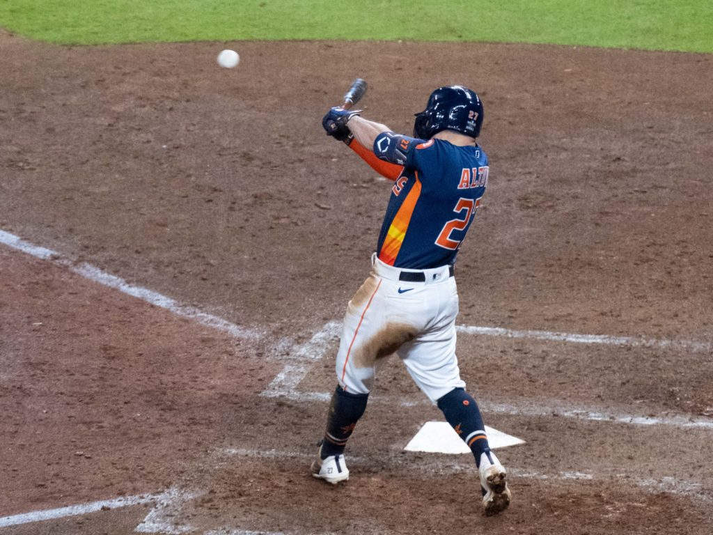 Jose Altuve can change everything for the Astros.  (Photo by F. Carter Smith)