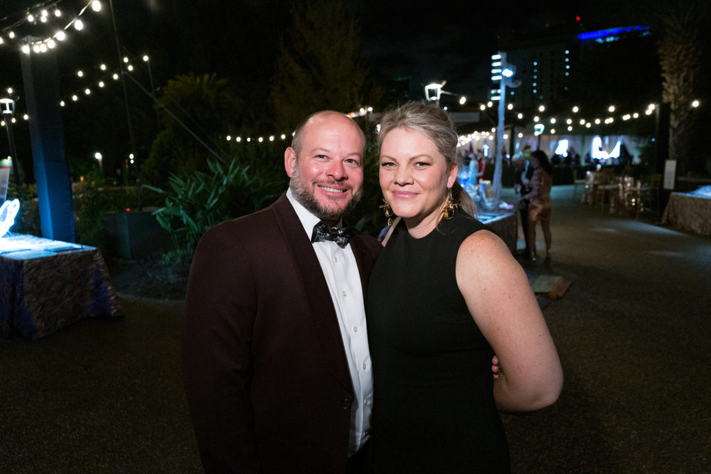 Zac & Courtney Harmon at 'The Centennial Ball' benefiting Houston Zoo. (Photo by Daniel Ortiz)
