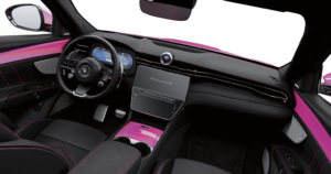 Maserati Grecale Barbie Neiman Marcus Interior