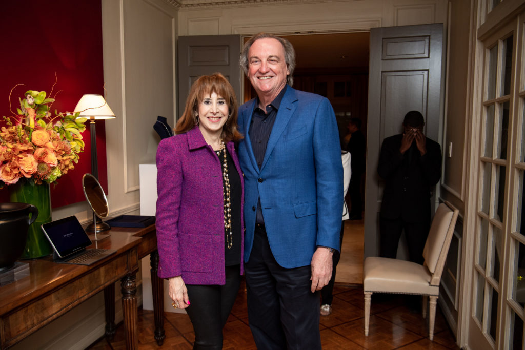 Vicki West & Ralph Burch at the De Beers soirée (Photo by Michelle Watson)