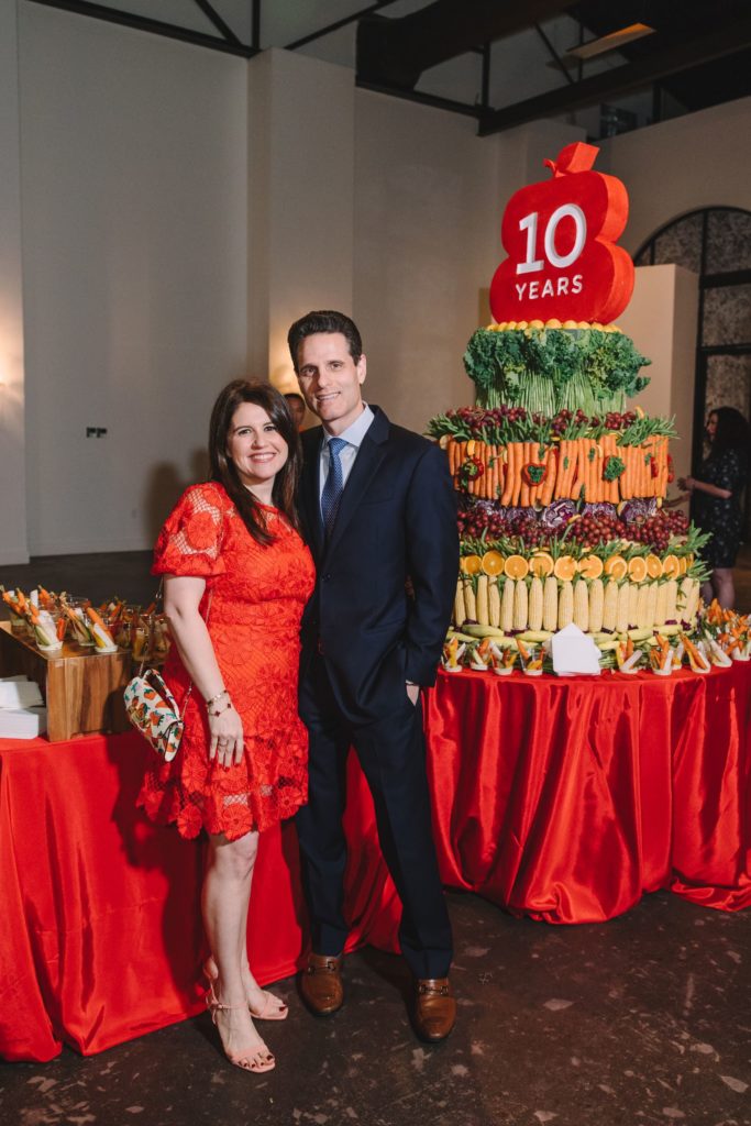 Lisa Helfman & Lee Haverman at the Brighter Bites 10th anniversary gala. (Photo by Daniel Ortiz)