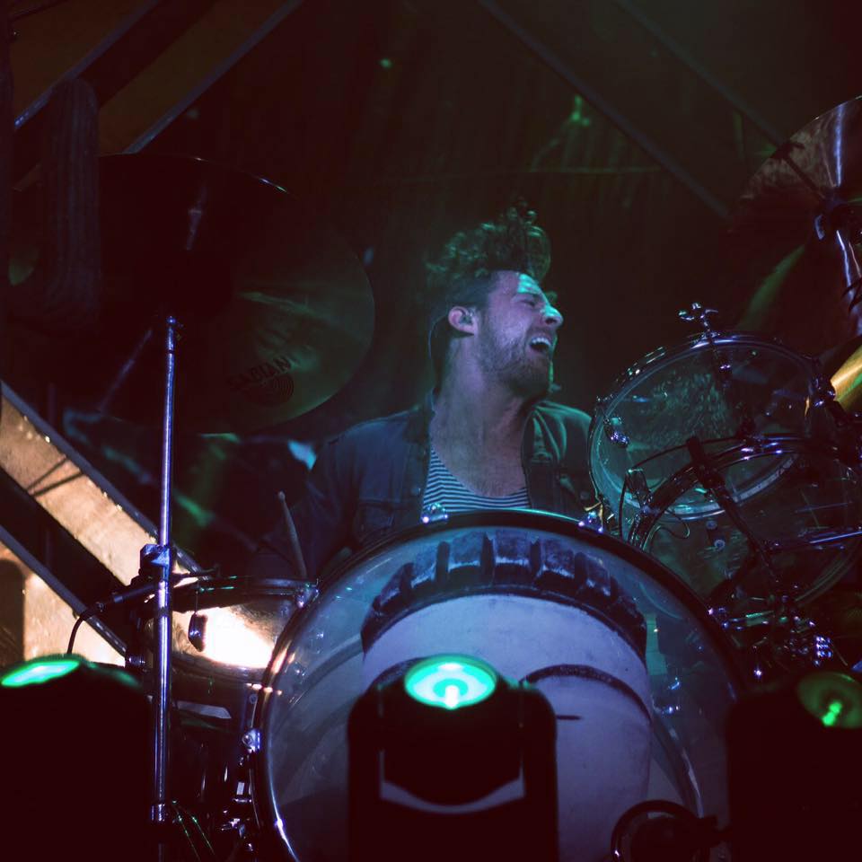 St. Lucia drummer Dustin Kaufman, originally from Houston, got his start as a jazz drummer at HSPVA. He has played drums since the age of 9.