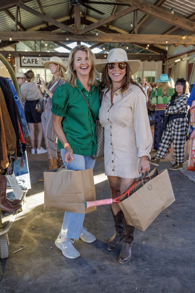 Hope Hennessey, Katie Galliano at The Halles Sip & Shop (Photo by Jordan Geibel)