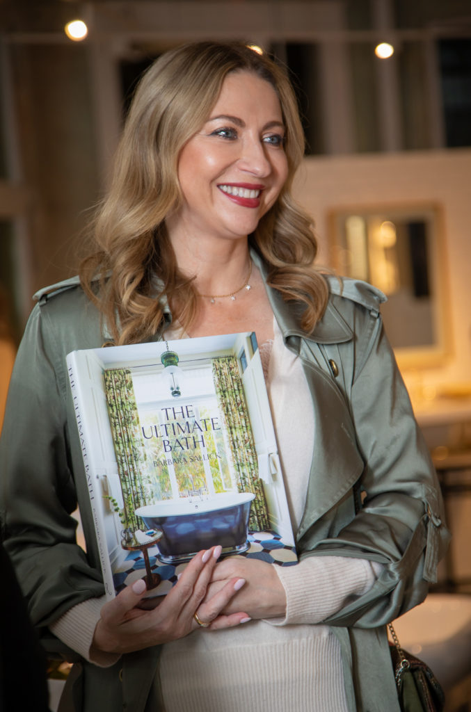 Yelena Grinina at Barbara Sallick book signing at Elegant Additions (Photo by Miroma Photography)