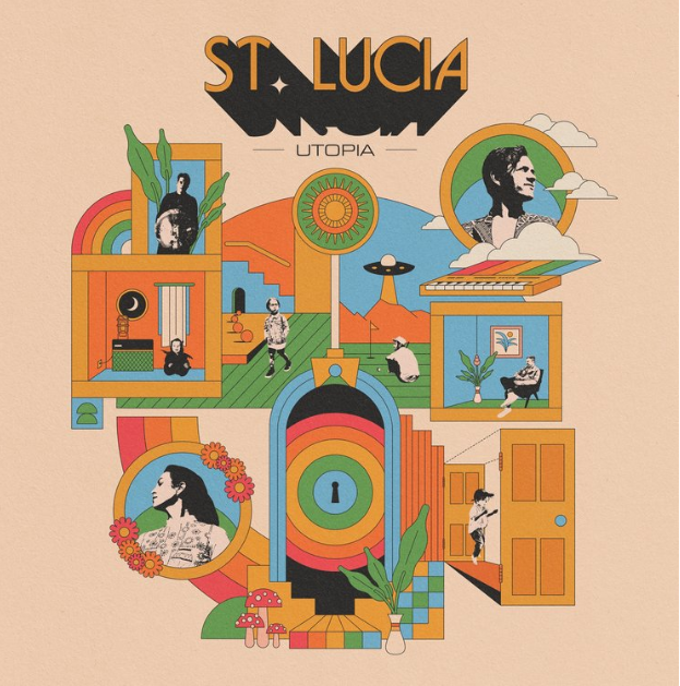 St. Lucia is currently touring with an upcoming stop in Houston in support of the band's latest album Utopia, released in 2022.