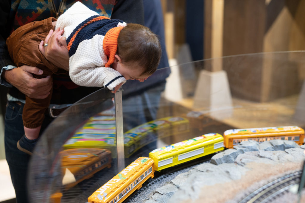 The Trains at NorthPark in action. (Photo by Bret Redman)