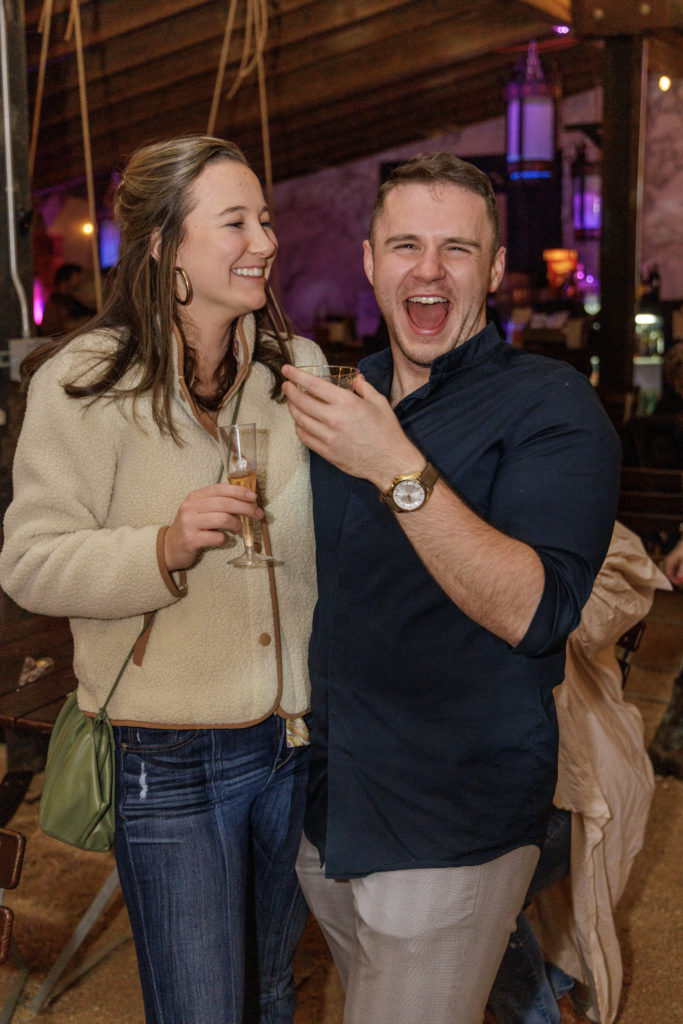 Alli Stark, Christian Miller of sponsor Big Ass Fans (Photo by Chris Pierre Bachman)