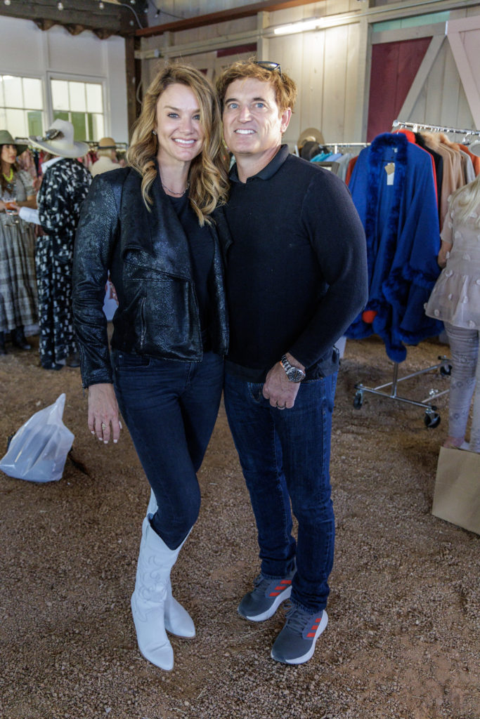 Macy & Christopher Crossland at The Halles Sip & Shop (Photo by Jordan Geibel)