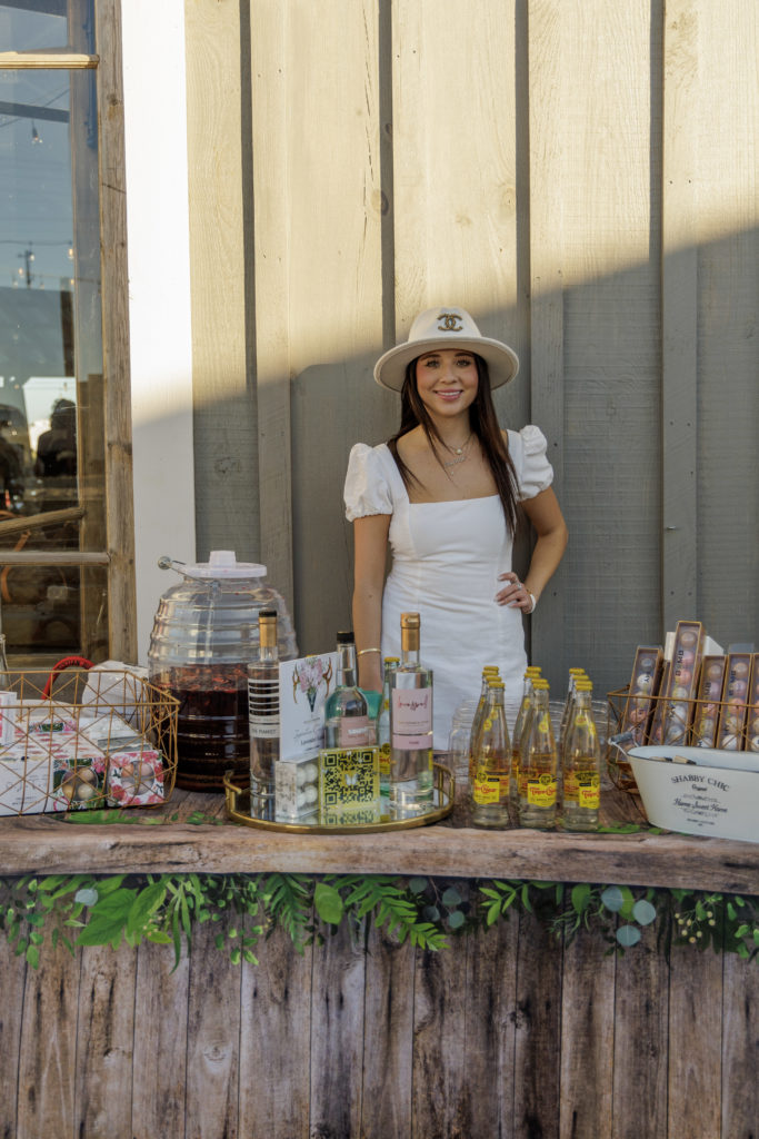 My Drink Bomb's Peyton Foster at The Halles Sip & Shop (Photo by Jordan Geibel)
