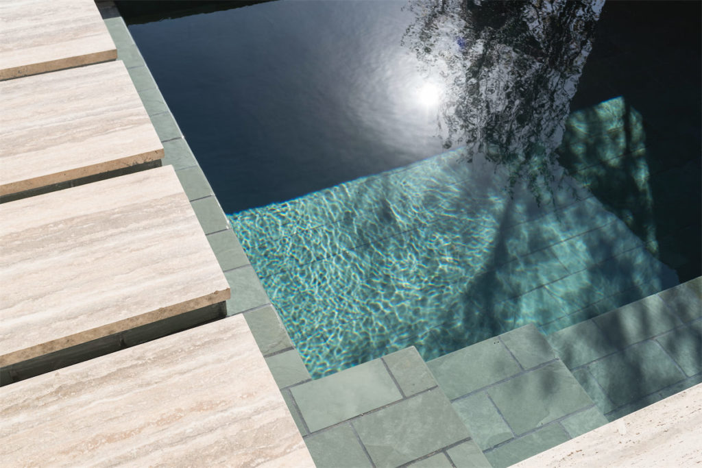 The plunge pool was a favorite perk of our Oceanview Upper-Level King Room.