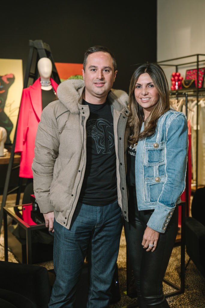 Alan Taghdisi, Anooshea Taghdisi at The Conservatory post-opening bash in River Oaks District. (Photo by Johnny Than)