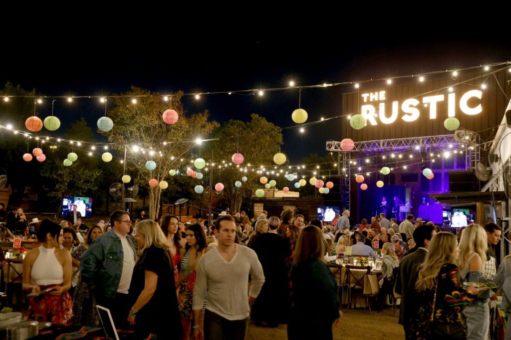 The Rustic set for a Tex Mex Fiesta (Photo by Getty Images)