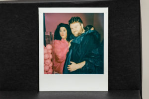 Ashley Longshore, Corbin Chamberlin (Photo by Bruno Snap the Picture and Polaroids by Ashley Longshore and Ali Williams)
