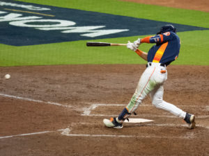 Yordan Alvarez hits a 3-run home run in the sixth inning as The Houston Astros and Philadelphia Phillies met for Game Six of the World Series Saturday at Minute Maid Park