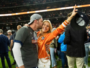 Yordan Alvarez hits a 3-run home run in the sixth inning as The Houston Astros and Philadelphia Phillies met for Game Six of the World Series Saturday at Minute Maid Park