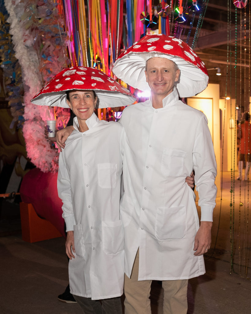 Brad & Laura Hipps at Orange Show Gala (Photo by David DeHoyos)