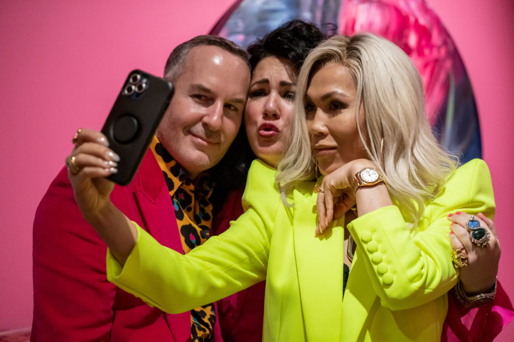 Brian Bolke, Ashley Longshore, Nickki St George  (Photo by Bruno Snap the Picture and Polaroids by Ashley Longshore and Ali Williams)