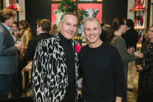 The Conservancy's Brian Bolke & Faisal Halum at the post-opening party of the River Oaks District boutique. (Photo by Johnny Than)