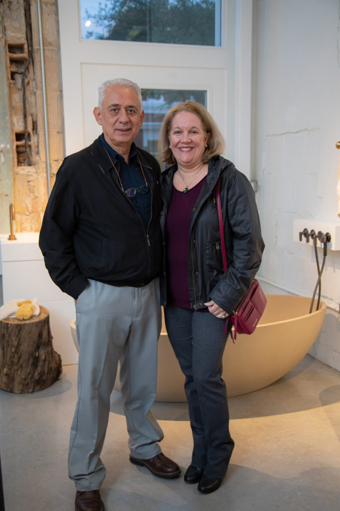 Charlie Jimenez, Yurina Capiro at Barbara Sallick book signing at Elegant Additions (Photo by Miroma Photography)