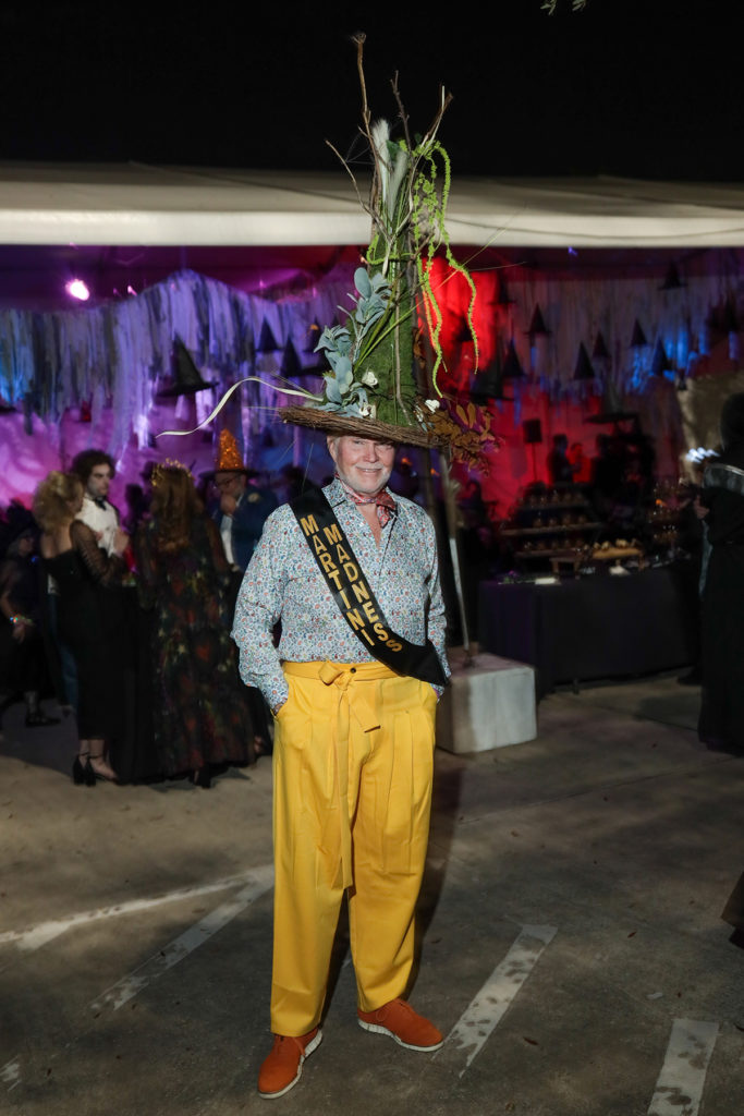 Costume winner John Rufenacht at Houston Center for Contemporary Craft Martini Madness (Photo by Katy Anderson)