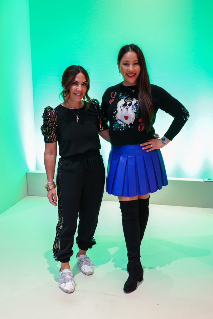 Courtney Zavala, Nancy Almodovar at the Houston Ballet Nutcracker Market Macy's brunch.  (Photo by Melissa Taylor)