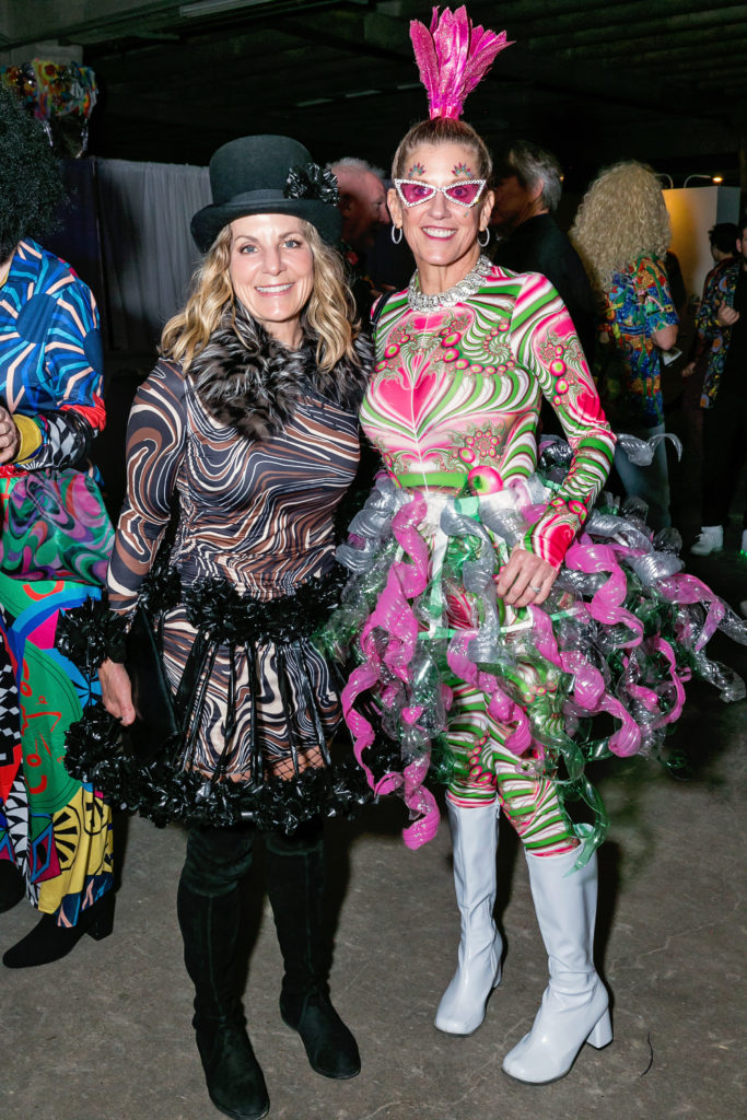 Cynthia Piro, Ashley Langley at Orange Show Gala (Photo by Emily Jaschke)