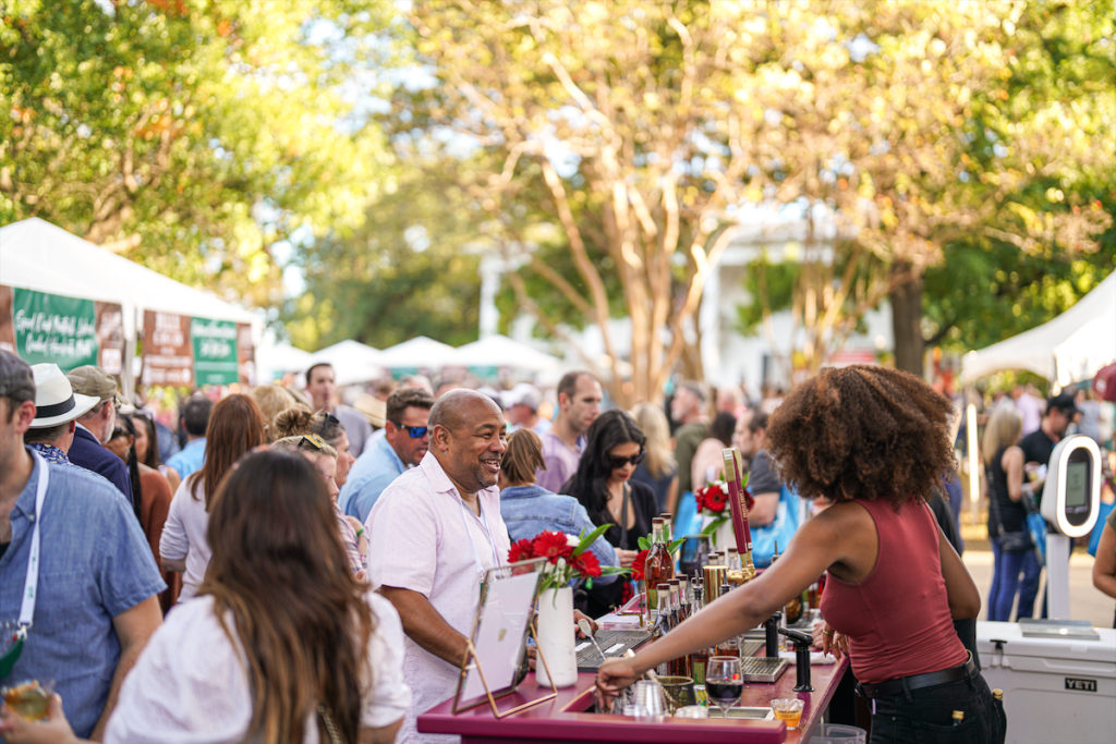 Scenes from the 2022 Main Event, the grand finale of the annual Chefs for Farmers food and wine festival in Dallas' Old City Park.
 (Photo by Robert Lerma)