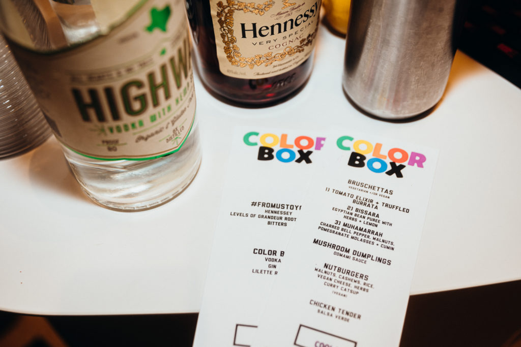 The Color Box gift drive is one of CoolxDad's most impactful initiatives. Art Is Bond hosted this season's lively kickoff, catered by Chef Monica Pope, with liquor sponsors Highway Vodka and Hennessy. Photo by William Issac)