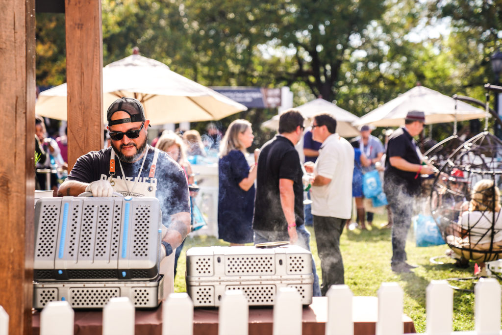 Scenes from the 2022 Main Event, the grand finale of the annual Chefs for Farmers food and wine festival in Dallas' Old City Park.
 (Photo by Robert Lerma)