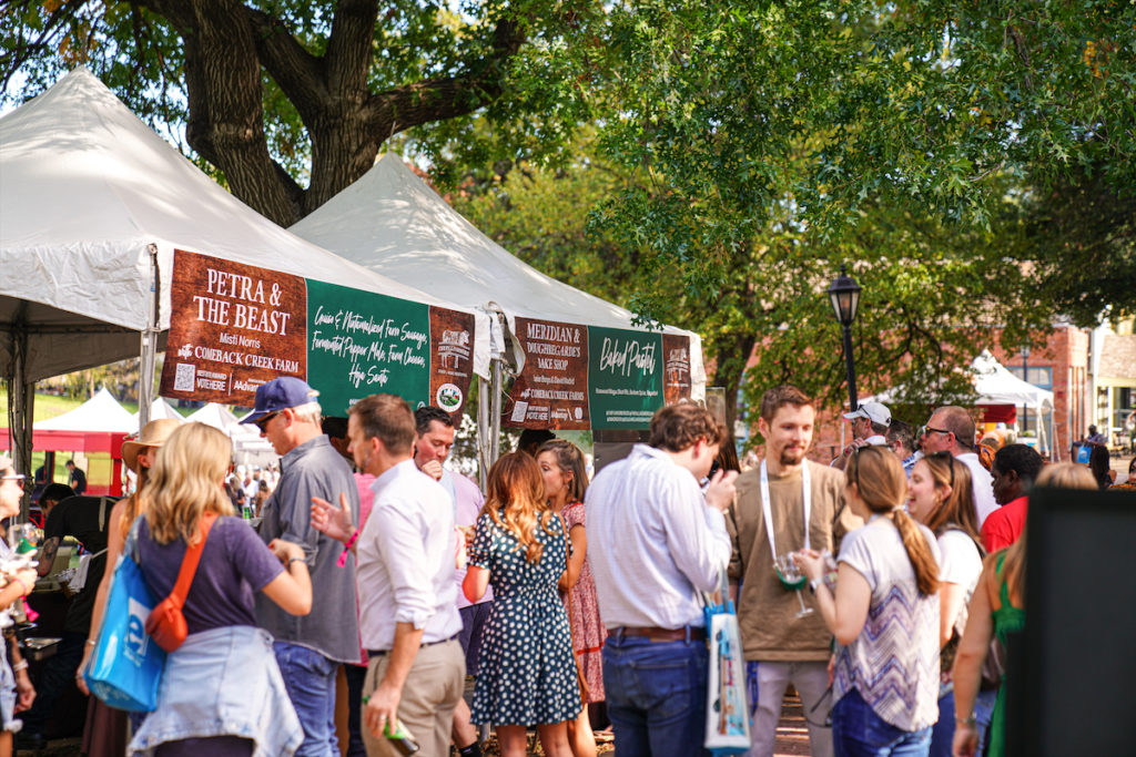 Scenes from the 2022 Main Event, the grand finale of the annual Chefs for Farmers food and wine festival in Dallas' Old City Park.

(Petra and the Beast and Meridian) (Photo by Robert Lerma)