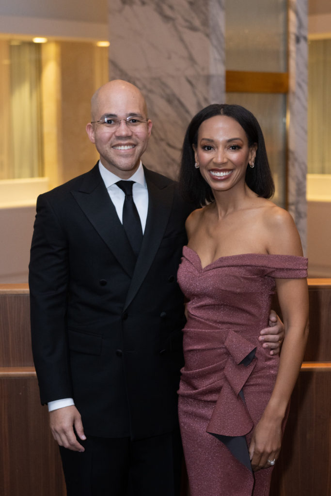 Dr. Ron Cotton, Amber Callis at The Health Museum Gala (Photo by Wilson Parish)