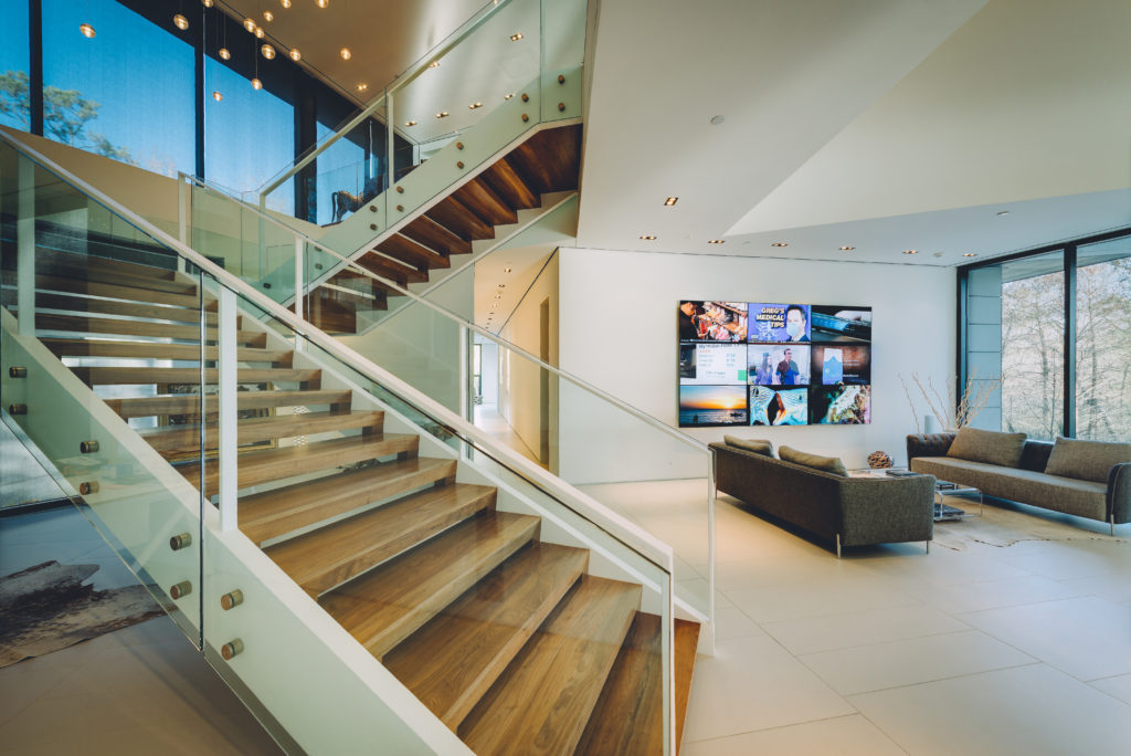 The 14,868 square foot contemporary on Mott Lane in Houston's Memorial Villages  hits the Sotheby's Auction Concierge auction block next month. (Photo courtesy of Martha Turner Sotheby's International Realty)