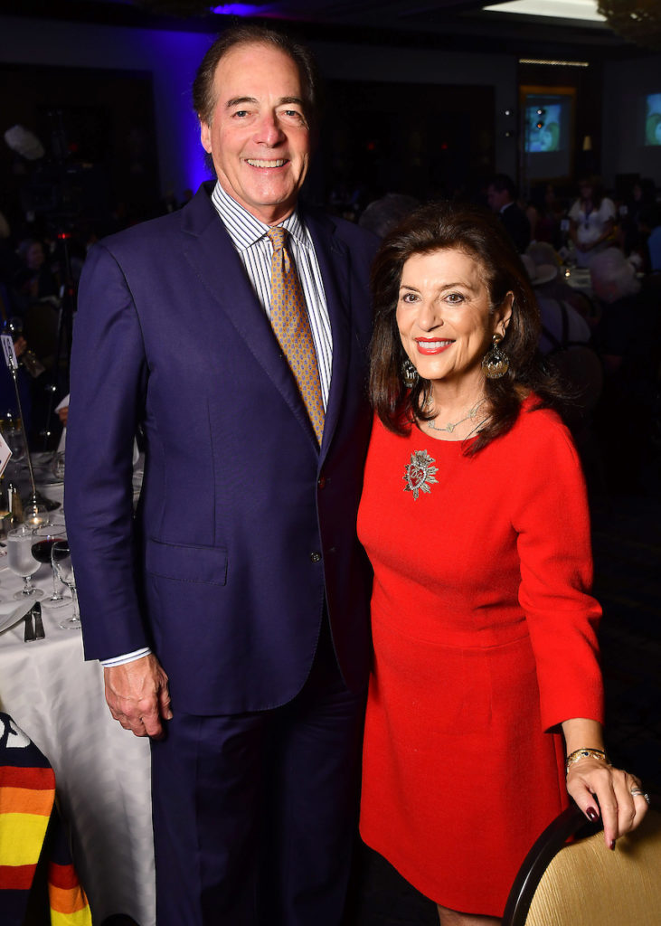 Dancie and Jim Ware at the iWrite Gala at the Hilton Americas Hotel.  (Photo by Dave Rossman)