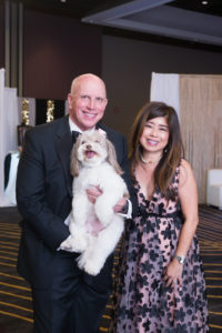 David Webster and Rose Chen with Muffin photo by Daniel Ortiz