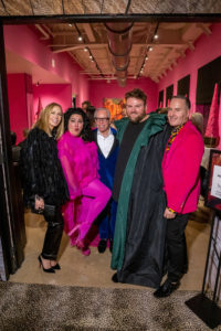 conservatory holiday party (Photo by Bruno Snap the Picture and Polaroids by Ashley Longshore and Ali Williams)