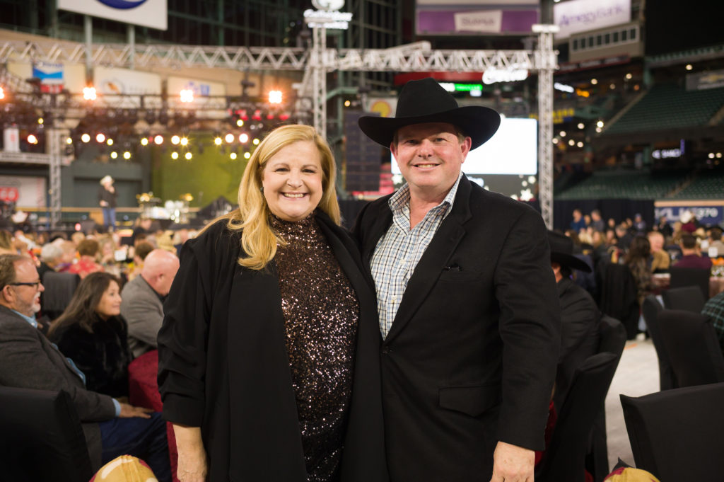 DeeDee & Wallis Marsh at the Shriners Children’s Celebration of the Century on the field at Minute Maid Park. (Photo by Daniel Ortiz)