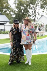 Donae Chramosta and Lara Bell at The Cotton Pearl preview brunch; photo by Daniel Ortiz Photography