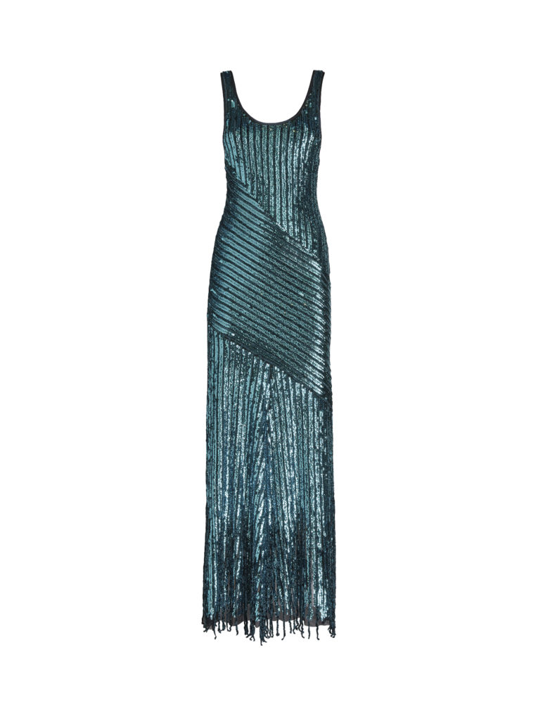 ETRO Long Sequin Dress
