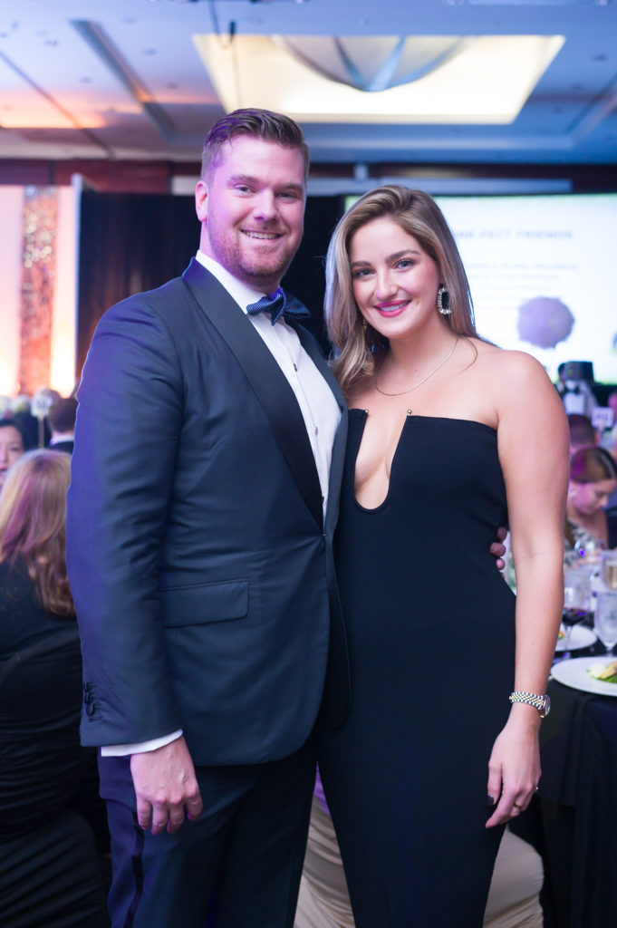 Eric Brueggeman, Sterling Woerner at the Citizens for Animal Protection gala (Photo by Jacob Power)