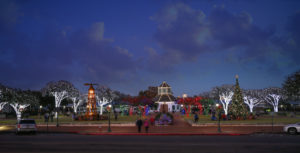 Fredericksburg Christmas Marktplatz Lights