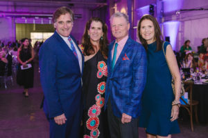 George Alcorn, Kate & Steve Gibson, Council Member Sally Alcorn 0256-Add on Art Gala-20221021-JT (Photo by Johnny Than)